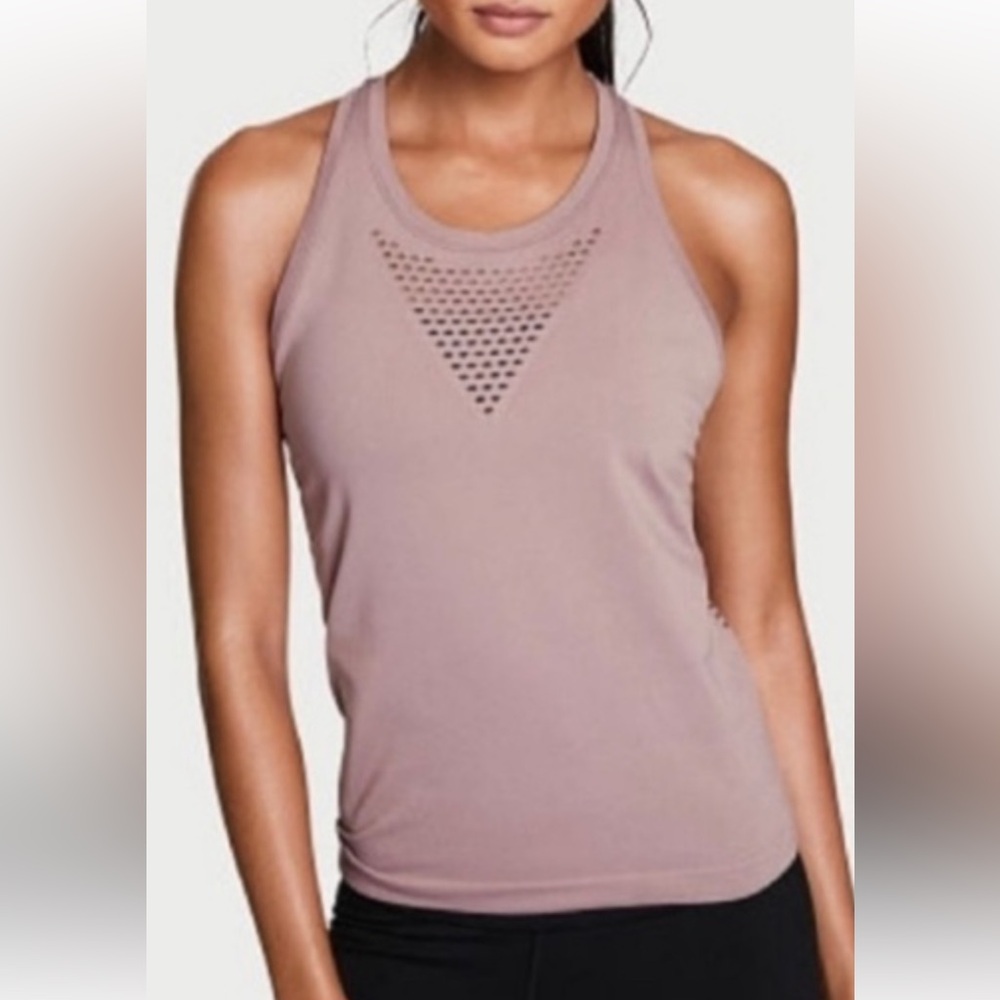 Victoria Sport Perforated Racerback Tank Top‎